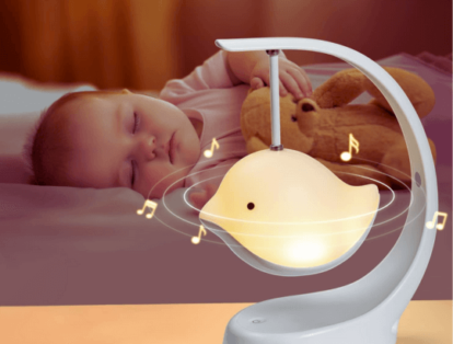 luminária para quarto de bebê para ajudar o sono do bebê de 1 mês a 1 ano (1)