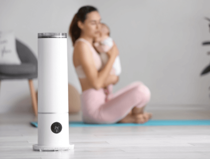 umidificador para garantir o sono do bebê de 1 mês a 1 ano