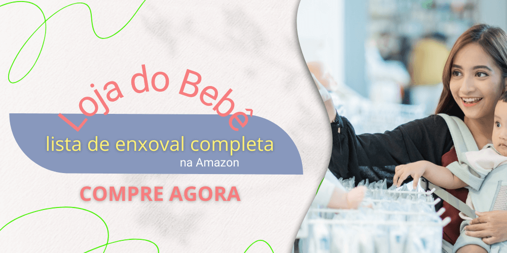 Banner divulgação da Loja do Bebê da Amazon com produtos para quando o bebê começa a rolar