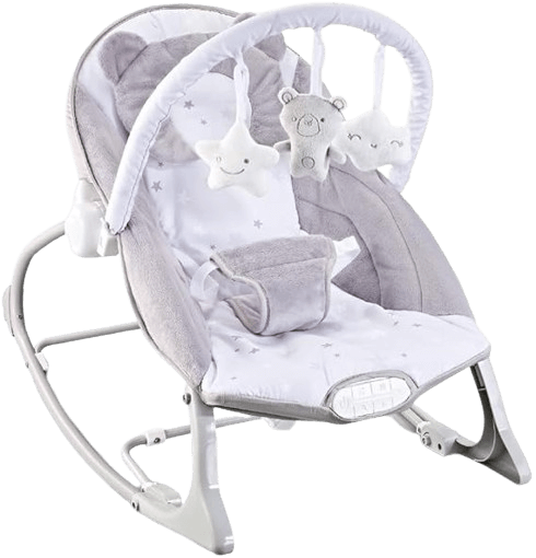 melhor Cadeirinha de Descanso Musical MaxiBaby Urso Polar