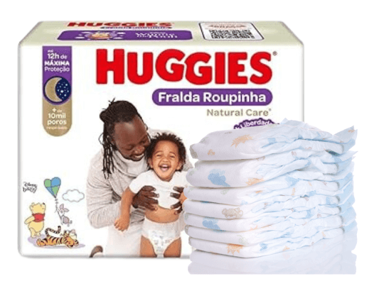 Melhores fraldas para chá de fraldas.