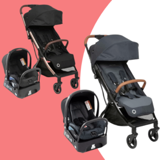 melhores carrinhos de bebê para comprar Maxi-Cosi Eva Travel System