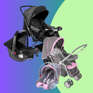 melhores carrinhos de bebê para comprar Travel System Reverse, Cosco (2)