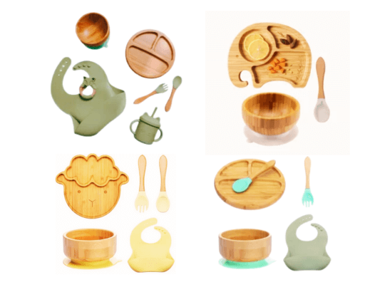 melhores kits para introdução alimentar de bambu da chiquititos