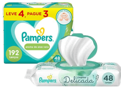 melhores lenços umedecidos Pampers para bebês