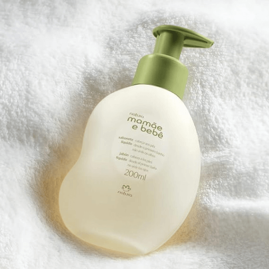 Sabonete Líquido Glicerinado Natura Mamãe e Bebê