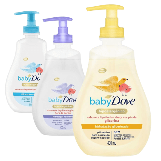 Sabonete Líquido de Glicerina Baby Dove