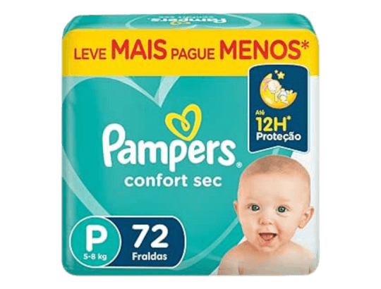 fralda Pampers perfeita para troca de fraldas a noite