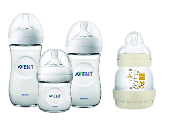 mamadeiras projetadas para prevenir a ingestão de ar avent e MAM Parar Soluço de Bebê