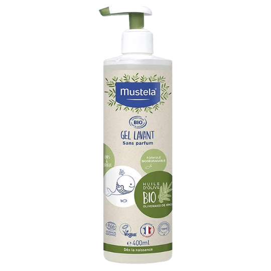 melhor sabonete vegano para bebês Mustela