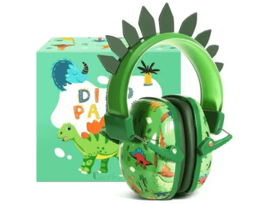 melhores abafadores de ruído para autismo Dinossauro