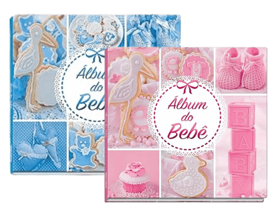 Álbum para Fotos de Bebê 1 Ano