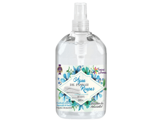 borrifador de agua para passar as roupas do bebê