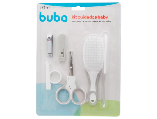 kit Buba cuidados do bebê como cortar as unhas do bebê