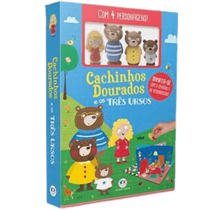 História infantil Cachinhos Dourados e os Três Ursos