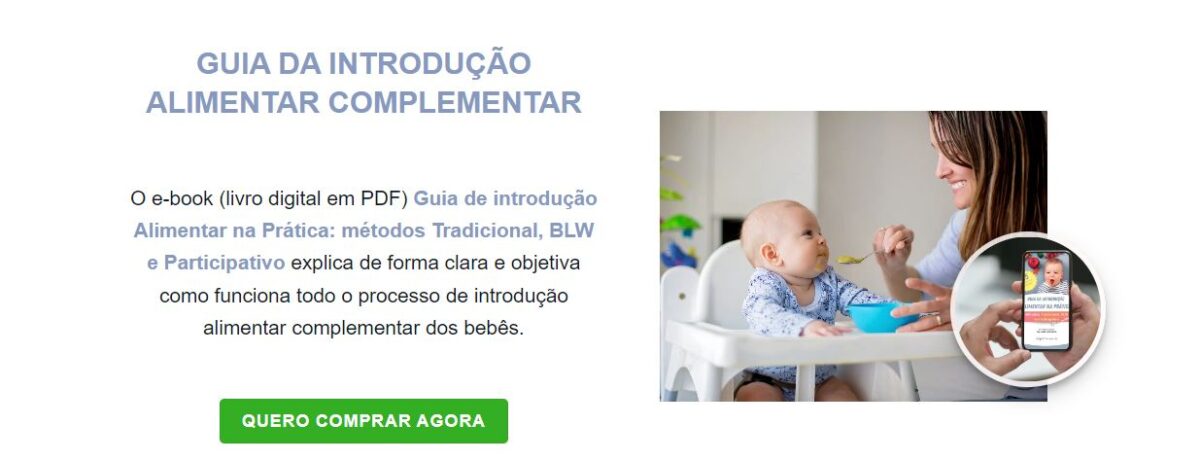 banner guia da introdução alimentar na prática da chiquititos