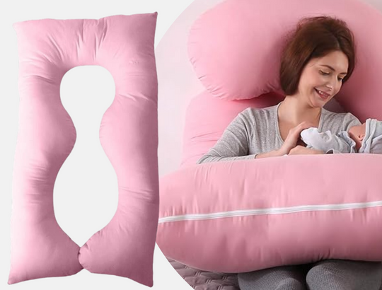 melhor Travesseiro minhocão para Gestante 100% silicone