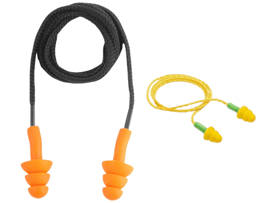 Protetor Auditivo para Criança com Autismo Tipo Plug, de Silicone, com Cordão em Algodão, Vonder