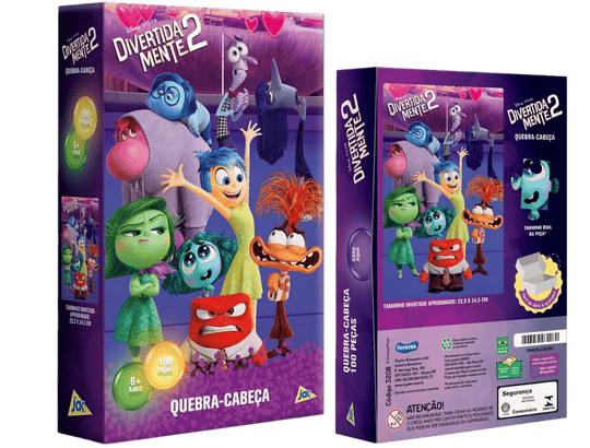 melhores Quebra-Cabeça Divertidamente 2 - 100 peças Toyster brinquedos
