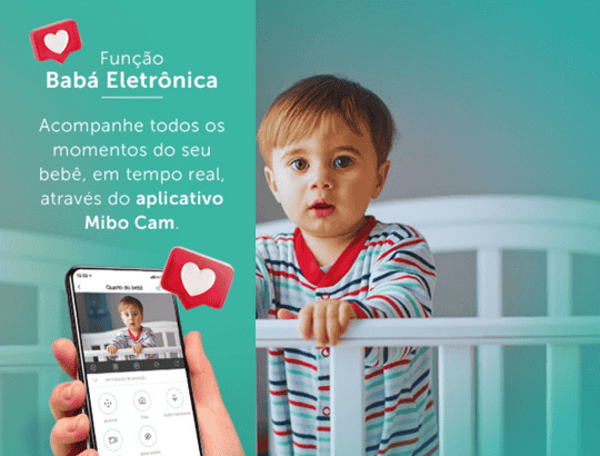 Câmera Babá Eletrônica Intelbrás