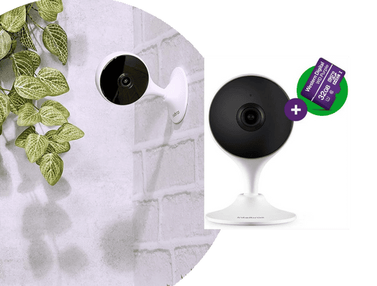 Câmera Babá Eletrônica Inteligente Intelbrás Full HD Compatível com Alexa IM3C