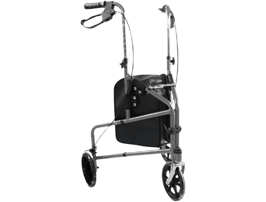 Andador para Idoso Dobrável 3 Rodas D11 Dellamed