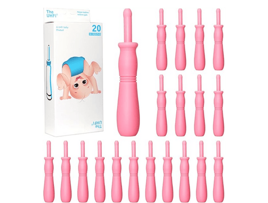 Alívio de Gases e Cólicas para Bebês, Solução Natural de 20 Unidades