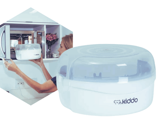 melhor esterilizador de mamadeira kiddo