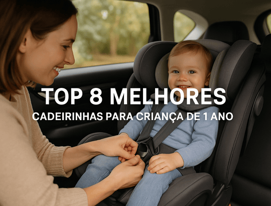 Cadeirinha para criança de 1 ano
