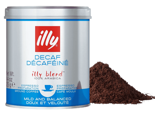 Café Torrado e Moído Descafeinado Illy