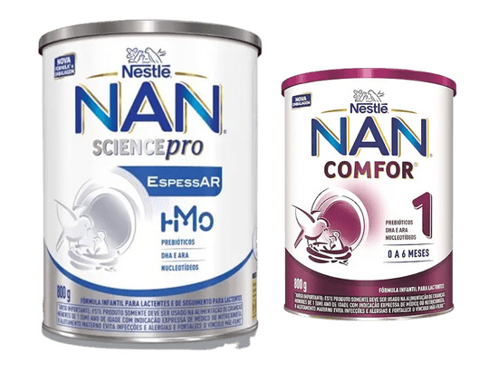 Fórmulas Antirrefluxo (AR) para evitar bebe golfar