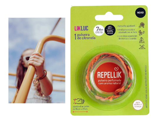 Melhores Pulseiras Repelente Infantil de Citronela Likluc