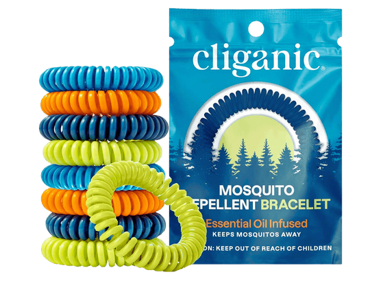 Pulseiras Repelentes de Mosquitos Cliganic