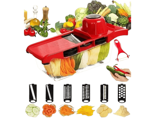 Ralador Fatiador Legumes Mandoline Slicer Multifuncional