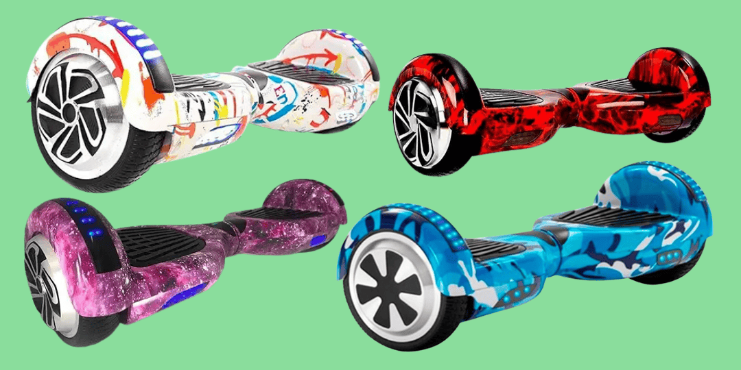 Hoverboard infantil Skate Elétrico 6.5" com Bolsa, LED e Bluetooth Brinovar